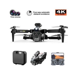 K10 Max/E88 Drone 4K posicionamiento de flujo óptico, alta definición, tres cámaras, fotografía aérea profesional, cuadricóptero