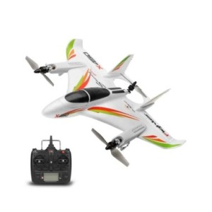 WLtoys-avión planeador Vtol sin escobillas X450, Avión de ala fija, 2,4G, 6 CANALES, 3D/6G, Control remoto Vertical de Avion