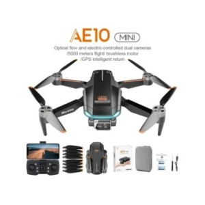 Dron portátil sin escobillas con GPS, cámara 4K HD, una tecla, retorno automático, largo tiempo de vuelo, rango de Control de 80