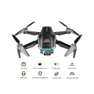 Dron portátil sin escobillas con GPS, cámara 4K HD, una tecla, retorno automático, largo tiempo de vuelo, rango de Control de 80