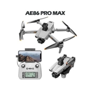 AE86 PRO MAX GPS FPV RC 5G WIFI Drone 4K profesional con cámara aérea 4K HD, evitación de obstáculos, cuadricóptero plegable sin