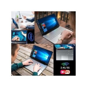 Juegos de ordenador portátil para oficina, 14,1 pulgadas, Windows 11, 16GB, DDR4, 512GB, SSD, Intel Celeron N4100, desbloqueado, Juegos de ordenador portátil para oficina, 14,1 pulgadas, Windows 11, 16GB, DDR4, 512GB, SSD, Intel Celeron N4100, desbloqueado,