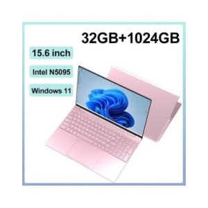 Ordenador portátil de 15,6 pulgadas para oficina, Notebook con pantalla 1080P, DDR4, 2TB, SSD, Windows 11 Pro, Intel N5095, 5G/2 Ordenador portátil de 15,6 pulgadas para oficina, Notebook con pantalla 1080P, DDR4, 2TB, SSD, Windows 11 Pro, Intel N5095, 5G/2