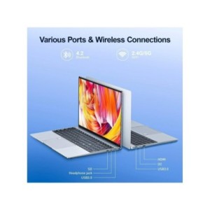 Ordenador portátil de 15,6 pulgadas para oficina, Notebook con pantalla 1080P, DDR4, 2TB, SSD, Windows 11 Pro, Intel N5095, 5G/2 Ordenador portátil de 15,6 pulgadas para oficina, Notebook con pantalla 1080P, DDR4, 2TB, SSD, Windows 11 Pro, Intel N5095, 5G/2