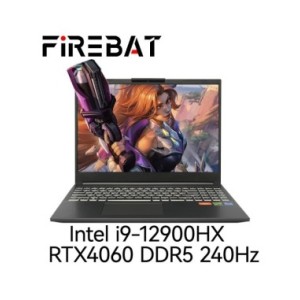 FIREBAT-ordenador portátil para videojuegos, T6A-X de 16 pulgadas, Intel i9-12900HX, RTX 4060, DDR5, 32 GB de RAM, M.2, 1TB, SSD FIREBAT-ordenador portátil para videojuegos, T6A-X de 16 pulgadas, Intel i9-12900HX, RTX 4060, DDR5, 32 GB de RAM, M.2, 1TB, SSD