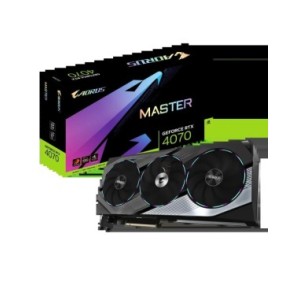 GIGABYTE-tarjeta de vídeo AORUS GeForce RTX4070 MASTER, 12GB, GPU, DDRX6, 21Gbps, 192bit, PCI-E 4,0, 21Gbps, 16 pinx1, 2595MHz,  GIGABYTE-tarjeta de vídeo AORUS GeForce RTX4070 MASTER, 12GB, GPU, DDRX6, 21Gbps, 192bit, PCI-E 4,0, 21Gbps, 16 pinx1, 2595MHz,