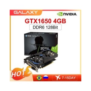 GALAXY-nueva tarjeta gráfica GTX1650 4G GDDR6 128 Bit GTX 1650 NVIDIA 12NM GTX 1630 GTX 1050TI, tarjeta de Video, placa de tarje GALAXY-nueva tarjeta gráfica GTX1650 4G GDDR6 128 Bit GTX 1650 NVIDIA 12NM GTX 1630 GTX 1050TI, tarjeta de Video, placa de tarje