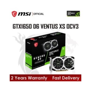 Tarjeta gráfica MSI GEFORCE GTX 1650 VENTUS XS OCV3, 4GB, 12nm, GDDR6, 128 bits, DVI, HDMI, DP, GPU, GTX1650, 4G, para videojueg Tarjeta gráfica MSI GEFORCE GTX 1650 VENTUS XS OCV3, 4GB, 12nm, GDDR6, 128 bits, DVI, HDMI, DP, GPU, GTX1650, 4G, para videojueg
