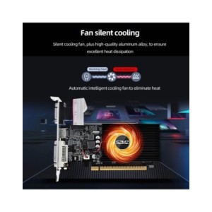 Tarjeta gráfica GT730 de 4GB DDR3, tarjeta de vídeo para juegos de escritorio de 128Bit con puerto VGA DVI Compatible con HDMI,  Tarjeta gráfica GT730 de 4GB DDR3, tarjeta de vídeo para juegos de escritorio de 128Bit con puerto VGA DVI Compatible con HDMI,