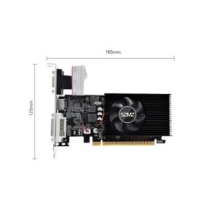 Tarjeta gráfica GT730 de 4GB DDR3, tarjeta de vídeo para juegos de escritorio de 128Bit con puerto VGA DVI Compatible con HDMI,  Tarjeta gráfica GT730 de 4GB DDR3, tarjeta de vídeo para juegos de escritorio de 128Bit con puerto VGA DVI Compatible con HDMI,