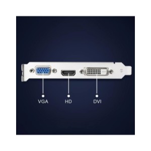 Tarjeta de vídeo GT610 para juegos, accesorios de repuesto para juegos de escritorio, interfaz HD VGA DVI, 810MHZ, DDR3, 1GB