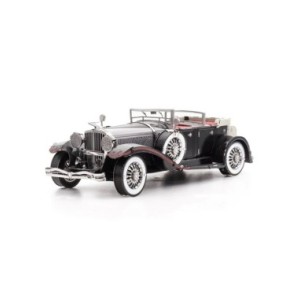 Rompecabezas de Metal en 3D para niños, maqueta de coche Retro clásico de Packard Twelve Duesenberg J, modelo de ensamblaje de c