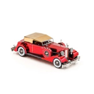 Rompecabezas de Metal en 3D para niños, maqueta de coche Retro clásico de Packard Twelve Duesenberg J, modelo de ensamblaje de c