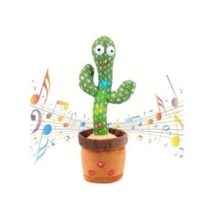 Juguetes de Cactus parlantes para bebés, niños y niñas, cantar, imitar, grabar, repetir lo que dices, Sunny Cactus Up Plus, 1 ud