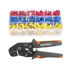 Alicates prensados para electricista, herramienta de prensado, abrazadera de Terminal eléctrico, Conector de prensado electrónic