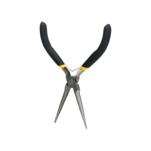 Alicates de punta larga para electricista, herramientas manuales de acero, pelado, corte, sujeción, cortador de alambre, multifu