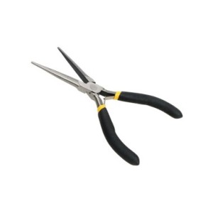 Alicates de punta larga para electricista, herramientas manuales de acero, pelado, corte, sujeción, cortador de alambre, multifu