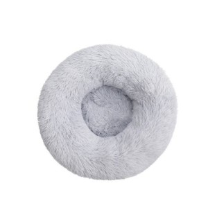 Cama redonda para perro y gato, cojín lavable ultrasuave, sofá cálido para invierno