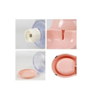 Alimentadores automáticos para perros, botella de agua de plástico, tazón para gatos, dispensador de agua potable para perros, t