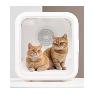 Secador de pelo inteligente automático para mascotas, panadero de secado para perros y gatos