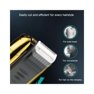 VGR-Afeitadora eléctrica recargable de 3 velocidades para Barba y pelo para hombres, máquina de afeitar de cabeza calva, Afeitad VGR-Afeitadora eléctrica recargable de 3 velocidades para Barba y pelo para hombres, máquina de afeitar de cabeza calva, Afeitad