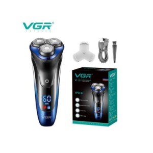 VGR maquina afeitar hombre afeitadora afeitadora Afeitadora eléctrica Profesional Maquina de afeitar Resistente al agua Recortad