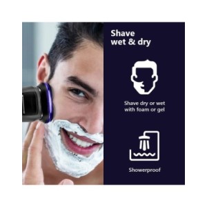 Afeitadora eléctrica portátil con pantalla LED para hombre, máquina de afeitar Facial, recortadora de barba Afeitadora eléctrica portátil con pantalla LED para hombre, máquina de afeitar Facial, recortadora de barba