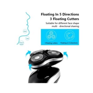 Afeitadora eléctrica 4D para hombres, cortadora de pelo eléctrica recargable por USB, cortadora de pelo profesional, maquinilla 