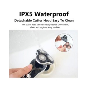 Afeitadora eléctrica 4D para hombres, cortadora de pelo eléctrica recargable por USB, cortadora de pelo profesional, maquinilla 