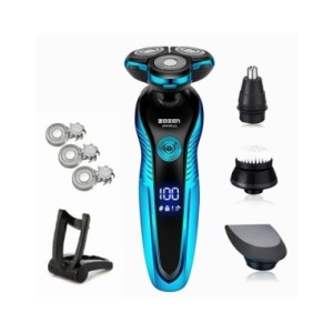 Afeitadora eléctrica lavable y recargable para hombres, máquina de afeitar de corte de pelo, recortadora de barba, uso Dual en s