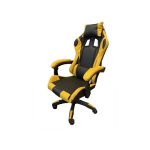Silla Gaming, Silla de Oficina con Reposacabezas y Respaldo Ajustable, Ergonómica con Soporte Lumbar, Altura Ajustable Silla Gaming, Silla de Oficina con Reposacabezas y Respaldo Ajustable, Ergonómica con Soporte Lumbar, Altura Ajustable