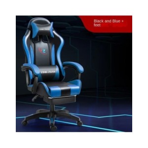 UVR-silla ergonómica para juegos WCG, asiento ajustable, cojín de esponja con reposapiés, sillón de ordenador UVR-silla ergonómica para juegos WCG, asiento ajustable, cojín de esponja con reposapiés, sillón de ordenador