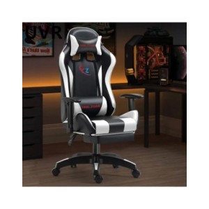 UVR-silla ergonómica para juegos WCG, asiento ajustable, cojín de esponja con reposapiés, sillón de ordenador UVR-silla ergonómica para juegos WCG, asiento ajustable, cojín de esponja con reposapiés, sillón de ordenador