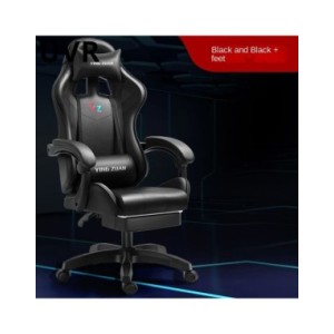 UVR-silla ergonómica para juegos WCG, asiento ajustable, cojín de esponja con reposapiés, sillón de ordenador UVR-silla ergonómica para juegos WCG, asiento ajustable, cojín de esponja con reposapiés, sillón de ordenador