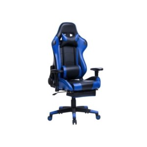 WOLTU-silla giratoria para juegos de carreras, asiento de piel sintética con inclinación de 155 °, soporte Lumbar para relajarse WOLTU-silla giratoria para juegos de carreras, asiento de piel sintética con inclinación de 155 °, soporte Lumbar para relajarse