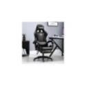 Vinsetto Silla Gaming Ergonómica Silla de Escritorio Racing Giratoria con Altura Ajustable Reclinable de 135° Reposacabezas y Co