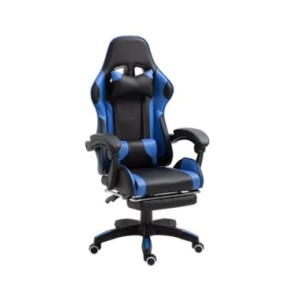 Sillón de oficina ergonómico con reposapiés, cojín de Internet deportivo profesional, LOL, WCG, HWC