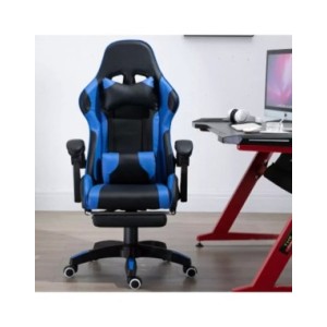 Sillón de oficina ergonómico con reposapiés, cojín de Internet deportivo profesional, LOL, WCG, HWC