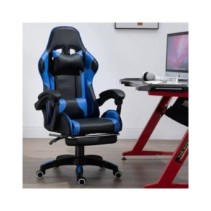 Sillón de oficina ergonómico con reposapiés, cojín de Internet deportivo profesional, LOL, WCG, HWC