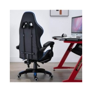 Sillón de oficina ergonómico con reposapiés, cojín de Internet deportivo profesional, LOL, WCG, HWC