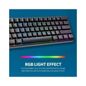 G101 Teclado mecánico con cable, retroiluminación RGB, PBT, inyección de dos colores, interruptor azul, teclado para juegos para G101 Teclado mecánico con cable, retroiluminación RGB, PBT, inyección de dos colores, interruptor azul, teclado para juegos para
