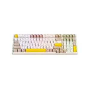 Teclado luminoso con cable y puerto USB, accesorio mecánico K3 MAX con 19 efectos de luz, retroiluminación RGB, 100 teclas para  Teclado luminoso con cable y puerto USB, accesorio mecánico K3 MAX con 19 efectos de luz, retroiluminación RGB, 100 teclas para