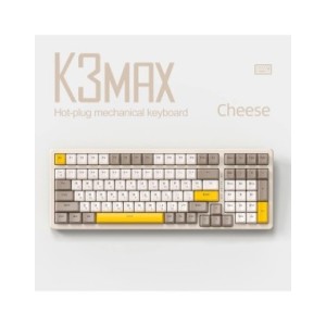 Teclado luminoso con cable y puerto USB, accesorio mecánico K3 MAX con 19 efectos de luz, retroiluminación RGB, 100 teclas para  Teclado luminoso con cable y puerto USB, accesorio mecánico K3 MAX con 19 efectos de luz, retroiluminación RGB, 100 teclas para