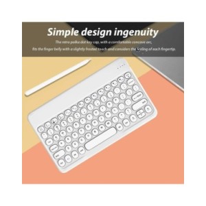 Español Teclado y ratón Bluetooth para iOS, Android, sistema Windows, tableta portátil recargable, iPad MatePad, teléfono celula Español Teclado y ratón Bluetooth para iOS, Android, sistema Windows, tableta portátil recargable, iPad MatePad, teléfono celula