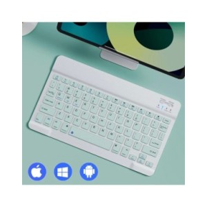 Teclado inalámbrico compatible con Bluetooth para Android, IOS, Windows Mini, 78 teclas para juegos, PC, iPad, tableta Teclado inalámbrico compatible con Bluetooth para Android, IOS, Windows Mini, 78 teclas para juegos, PC, iPad, tableta