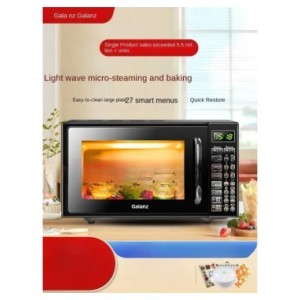 Mini horno microondas plano GRANDE Smart Home con tecnología Lightwave, Combo para hornear al vapor DG 220V Mini horno microondas plano GRANDE Smart Home con tecnología Lightwave, Combo para hornear al vapor DG 220V