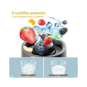 Mini licuadora portátil eléctrica, exprimidor de frutas, batidora de zumo fresco de naranja, multifunción, recargable, mezclador Mini licuadora portátil eléctrica, exprimidor de frutas, batidora de zumo fresco de naranja, multifunción, recargable, mezclador