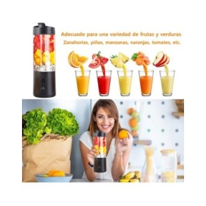 Mini licuadora portátil eléctrica, exprimidor de frutas, batidora de zumo fresco de naranja, multifunción, recargable, mezclador Mini licuadora portátil eléctrica, exprimidor de frutas, batidora de zumo fresco de naranja, multifunción, recargable, mezclador