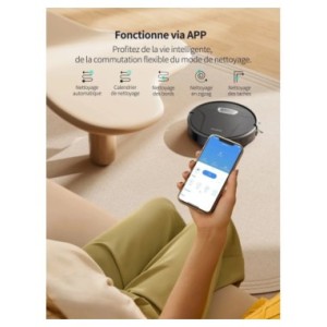 Robot aspirador y escoba con cable g20pro4500 PA, tres en uno, aplicación de autocarga fuerte, control remoto y control por voz Robot aspirador y escoba con cable g20pro4500 PA, tres en uno, aplicación de autocarga fuerte, control remoto y control por voz