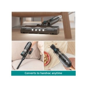 PRETTYCARE P1 Pro Aspiradora sin cable, potente aspiradora de varilla de 30 Kpa con motor sin escobillas, pantalla táctil LED, 4 PRETTYCARE P1 Pro Aspiradora sin cable, potente aspiradora de varilla de 30 Kpa con motor sin escobillas, pantalla táctil LED, 4